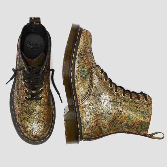 Dr. Martens | 1460 Pascal Metallic Leather Boots - Picture 9 of 16